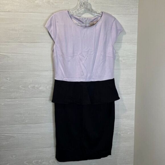 Philosophy Cap Sleeve Blouson Colorblock Sheath Dress Size 10‎ NWT - Picture 1 of 6